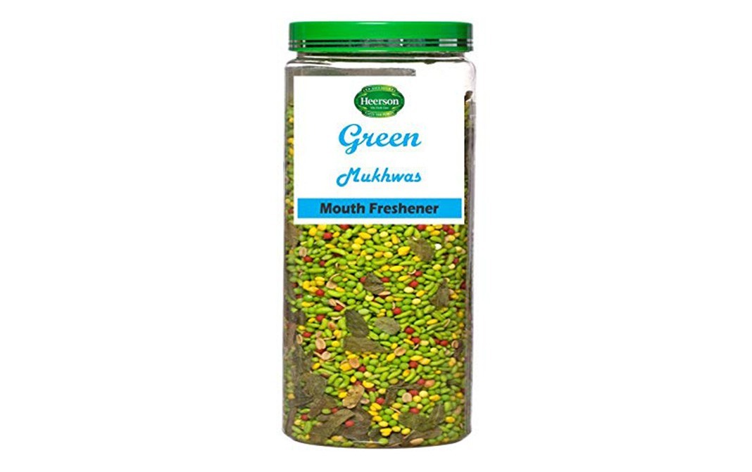 Heerson Green Mukhwas (Mouth Freshner)   Jar  100 grams